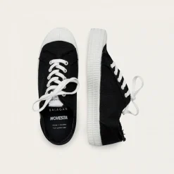 Novesta Star Master Sneakersy Meskie Vegan, Czarne Na Bialym