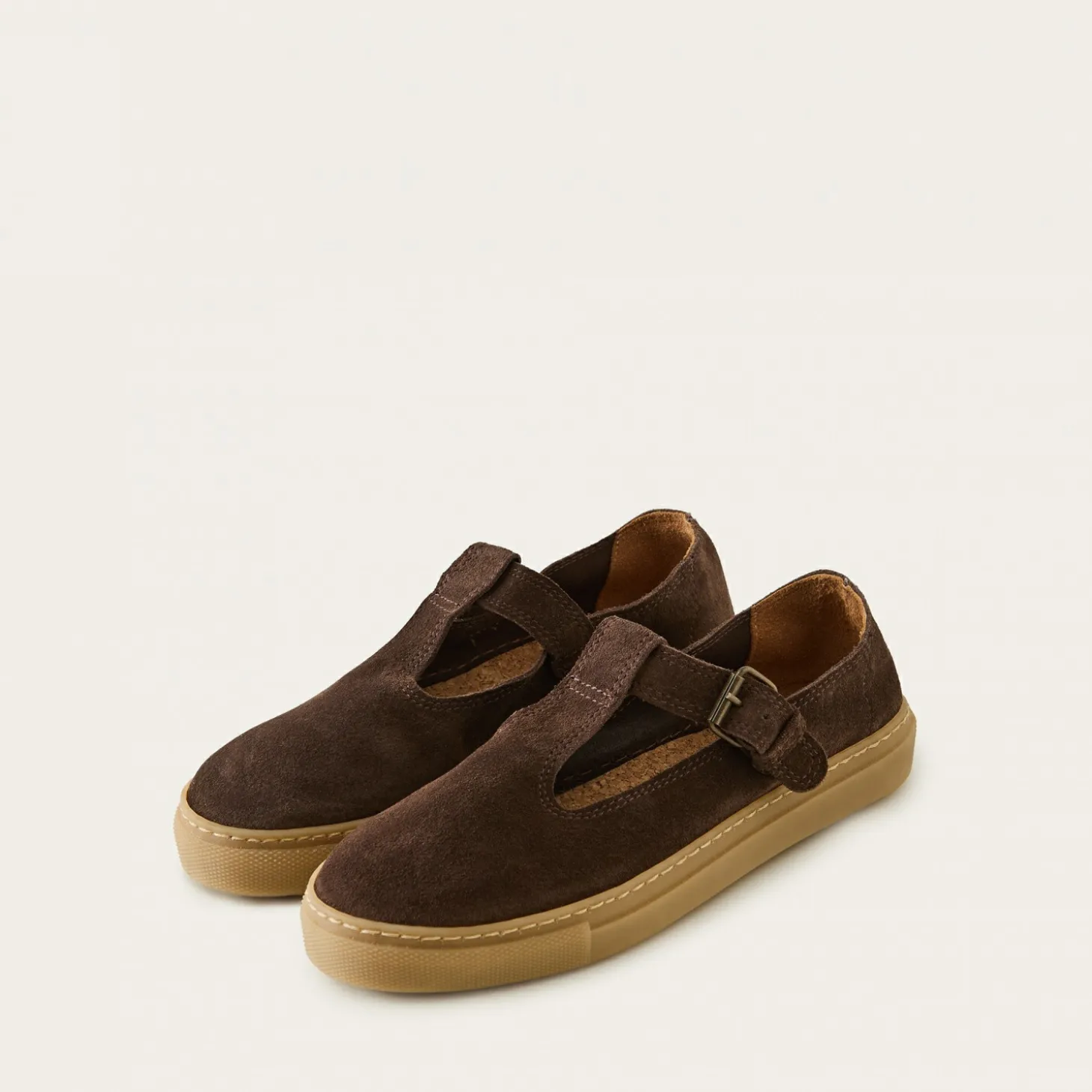 Sababa Sneakersy, Kawowy Welur